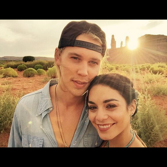 Austin Butler et Vanessa Hudgens sur Instagram. Juillet 2015