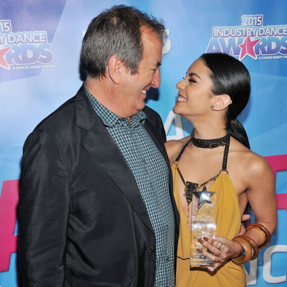 Kenny Ortega et Vanessa Hudgens à la soirée Industry Dance Awards 2015 à Hollywood, le 19 août 2015