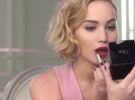 Jennifer Lawrence : Une Dior Addict à la bouche gourmande
