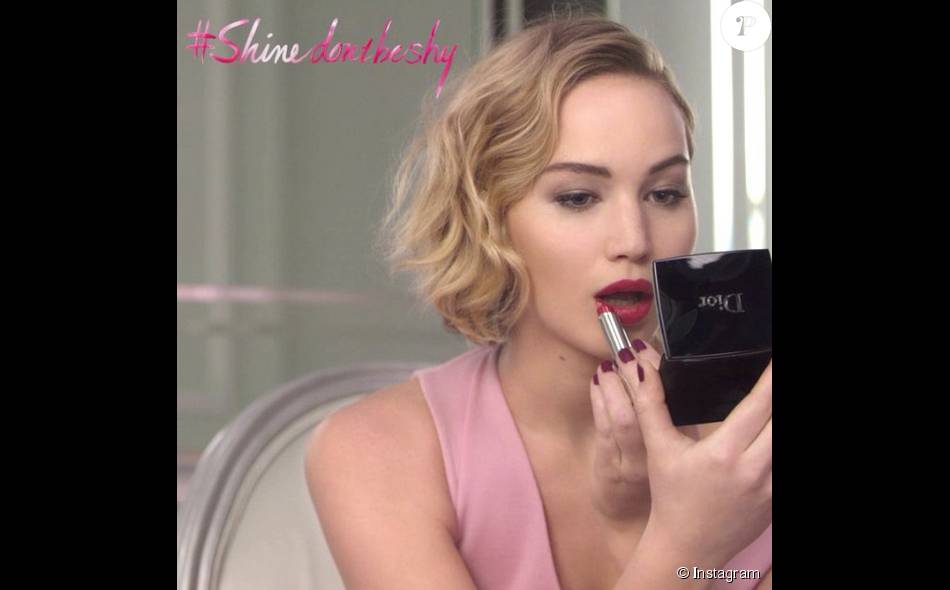 Jennifer Lawrence Une Dior Addict à La Bouche Gourmande