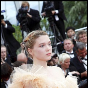 Léa Seydoux lors du Festival de Cannes 2010 et la présentation de Robin des bois