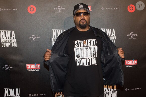 Ice Cube assiste à l'avant-première parisienne du film "N.W.A. - Straight Outta Compton" à l'UGC Ciné Cité Bercy. Paris, le 24 août 2015.