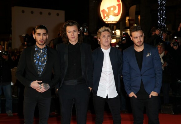 One Direction (Zayn Malik, Harry Styles, Niall Horan et Liam Payne) - 16ème édition des NRJ Music Awards à Cannes. Le 13 décembre 2014 