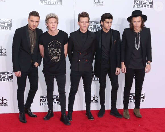 One Direction - Soirée "American Music Award" à Los Angeles. Le 23 novembre 2014  