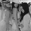 Khloé Kardashian, Kendall Jenner et Kourtney Kardashian à l'anniversaire de James Harden sur le Fantasea, à Marina del Rey. Le 25 août 2015.