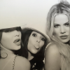 Kendall Jenner, Kourtney et Khloé Kardashian à l'anniversaire de James Harden sur le Fantasea, à Marina del Rey. Le 25 août 2015.