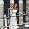 Soirée d'anniversaire du basketteur (et petit ami de Khloé Kardashian) James Harden sur le Fantasea, à Marina del Rey. Le 25 août 2015.