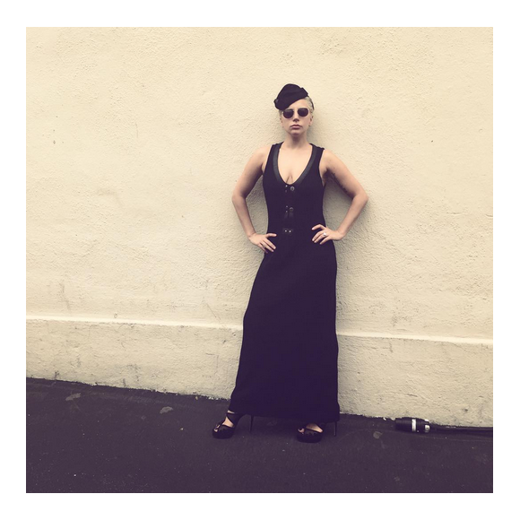 Lady Gaga sur le tournage d'American Horror Story : Hotel.