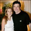 Patrick Bruel et Amanda Sthers en 2007 après un concert à Paris