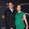 Robert Downey Jr et sa femme Susan Downey, enceinte - Cérémonie des BAFTA Los Angeles Jaguar Britannia Awards 2014 à l'hôtel Beverly Hilton à Los Angeles, le 30 octobre 2014.