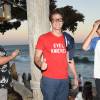 Johnny Knoxville - Kelly Slater, John Moore et leurs amis fêtent le lancement de Outerknown à la Gesner Beach House de Malibu, Los Angeles, le 29 août 2015
