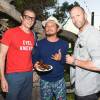 Johnny Knoxville, Takuji Masuda, Jason Statham - Kelly Slater, John Moore et leurs amis fêtent le lancement de Outerknown à la Gesner Beach House de Malibu, Los Angeles, le 29 août 2015