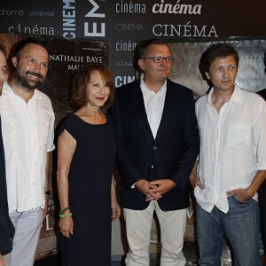 Malik Zidi, Nathalie Baye, Nicolas Bonilauri, Christophe Ali - Avant-première du film "La Volante" au UGC Ciné-Cité La Défense à Paris, le 31 août 2015.