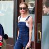 Kate Bosworth à la sortie de son hôtel à New York, le 16 avril 2015