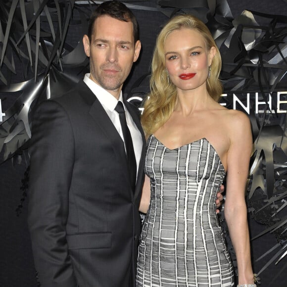 Kate Bosworth et son mari Michael Polish lors de la remise du "Hugo Boss Prize 2014" organisée au musée Guggenheim à New York, le 20 novembre 2014.