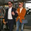 Kate Bosworth et son mari Michael Polish prennent un vol à l'aéroport de Los Angeles, le 14 mai 2014.