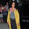 Kelis - People à leur arrivée dans les studios de l'émission "The Late Show with David Letterman" à New York. Le 22 avril 2014