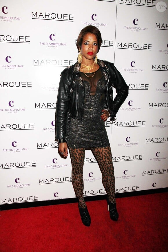 Kelis lors de la soirée "Marquee Mondays" au Marquee Nightclub Cosmopolitan Hotel and Casino de Las Vegas, le 24 janvier 2011