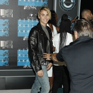 Justin Bieber - Soirée des MTV Video Music Awards à Los Angeles le 30 aout 2015.