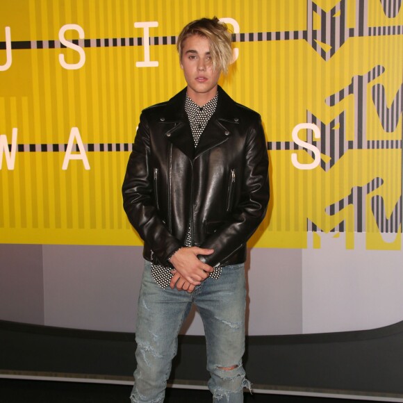 Justin Bieber - Soirée des MTV Video Music Awards à Los Angeles le 30 aout 2015.