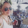 Haylie Duff lors d'un déjeuner / photo postée sur le compte Instagram de la chanteuse américaine.