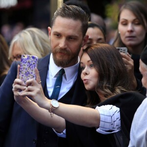 Tom Hardy à l'avant-première du film "Legend" à Londres, le 3 septembre 2015.