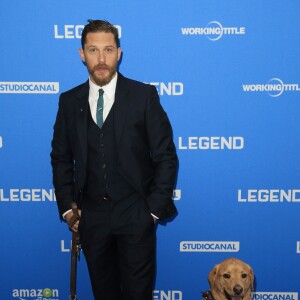 Tom Hardy à l'avant-première du film "Legend" à Londres, le 3 septembre 2015.