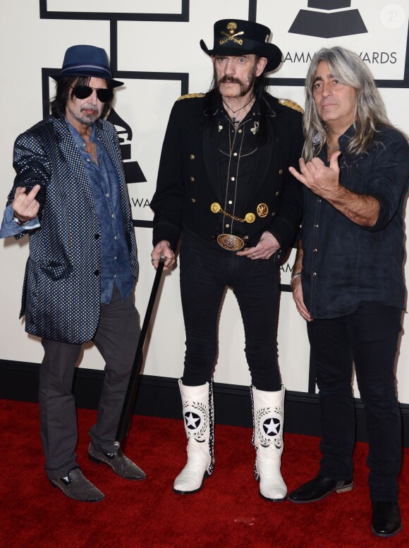 Motörhead à Los Angeles, le 8 février 2015.