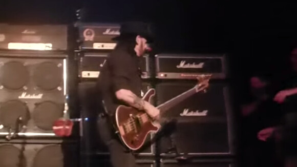 Motörhead : Trop malade, Lemmy Kilmister quitte la scène en plein concert...