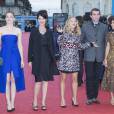 Géraldine Nakache, Zabou Breitman, Stanley Weber, Alice Isaaz et Rachelle Lefèvre - Tapis rouge du film "Life" lors du 41ème Festival du film américain de Deauville, le 5 septembre 2015.