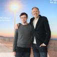 Anton Corbijn et Dane Dehaan - Photocall du film "Life" lors du 41ème Festival du film américain de Deauville, le 5 septembre 2015.