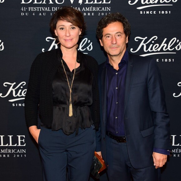 Daniela Lumbroso et son mari - Soirée au Kiehl's Club, dans le cadre du 41e Festival de Deauville, le 5 septembre 2015