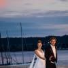 Pierre Casiraghi et Beatrice Borromeo lors de leur mariage à Angera sur les Iles Borromées, sur le Lac Majeur, le 1er août 2015.
