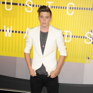 Brooklyn Beckham (habillé en Ralph Lauren) - Soirée des MTV Video Music Awards à Los Angeles le 30 aout 2015.