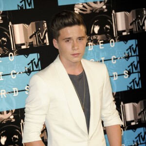 Brooklyn Beckham (habillé en Ralph Lauren) - Soirée des MTV Video Music Awards à Los Angeles le 30 aout 2015.