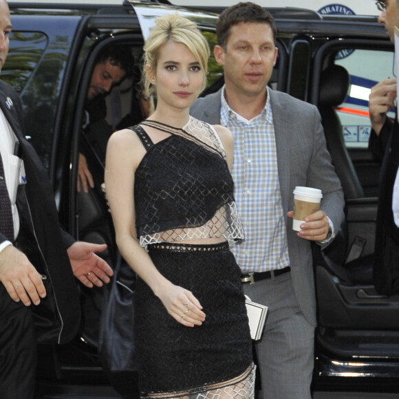 Emma Roberts à la soirée "2015 FOX upfront presentation" à New York, le 11 mai 2015