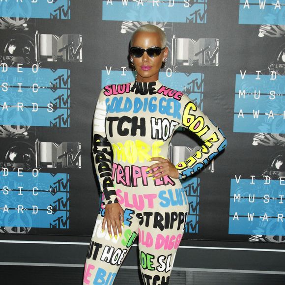Amber Rose aux MTV Video Music Awards 2015 à Los Angeles le 30 août 2015.