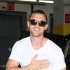 Ed Skrein arrivant à New York le 31 août 2015