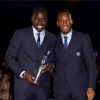 Kurt Zouma et Didier Drogba, photo publiée le 27 mai 2015