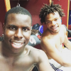 Kurt Zouma et Loïc Rémy, photo publiée le 29 juillet 2015