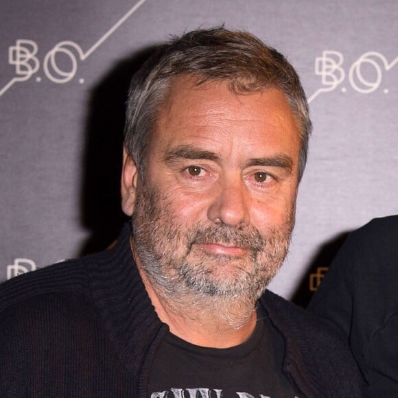 Luc Besson lors de l'inauguration du restaurant le 'B.O', à la Cité du Cinéma, le 10 octobre 2013