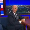 Joe Biden sur le plateau du Late Show. Septembre 2015