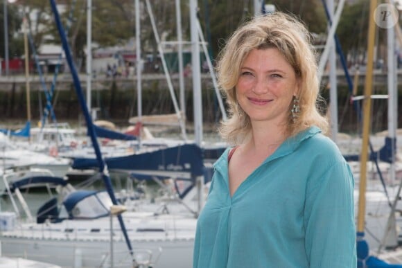 Cécile Bois, lors du 17e Festival de fiction TV de La Rochelle, le 11 septembre 2015.