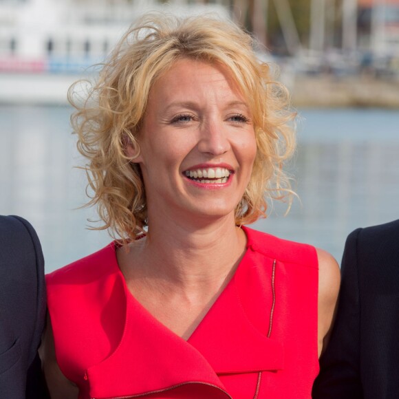 Alexandra Lamy, lors du 17e Festival de fiction TV de La Rochelle, le 11 septembre 2015.