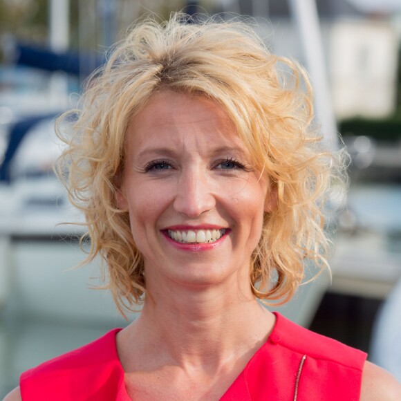 Alexandra Lamy, lors du 17e Festival de fiction TV de La Rochelle, le 11 septembre 2015.