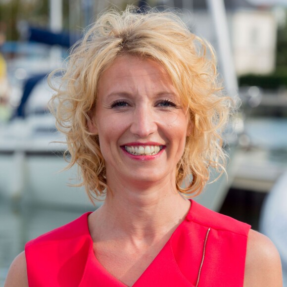 Alexandra Lamy, lors du 17e Festival de fiction TV de La Rochelle, le 11 septembre 2015.