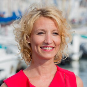 Alexandra Lamy, lors du 17e Festival de fiction TV de La Rochelle, le 11 septembre 2015.
