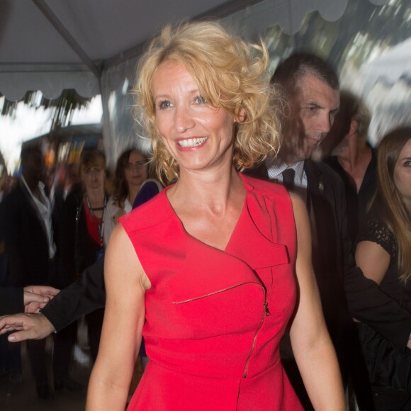 Alexandra Lamy, lors du 17e Festival de fiction TV de La Rochelle, le 11 septembre 2015.