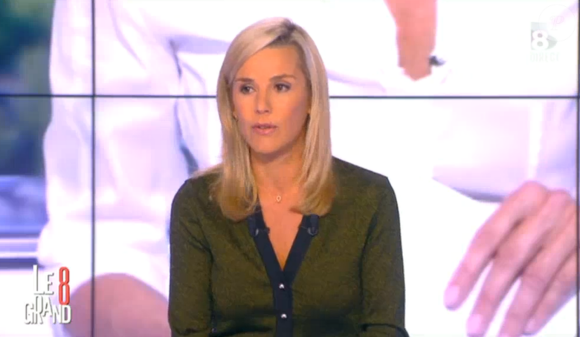 Laurence Ferrari, dans le Grand 8 sur D8, le lundi 14 septembre 2015.