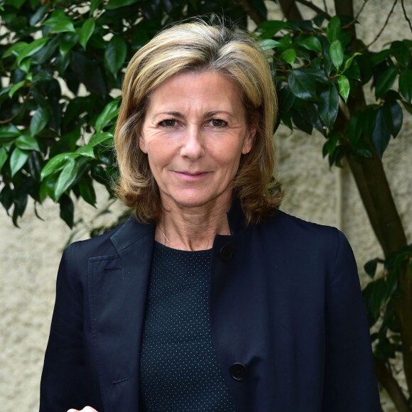 Claire Chazal, à l'Hôtel Le Marois à Paris le 15 juin 2015.